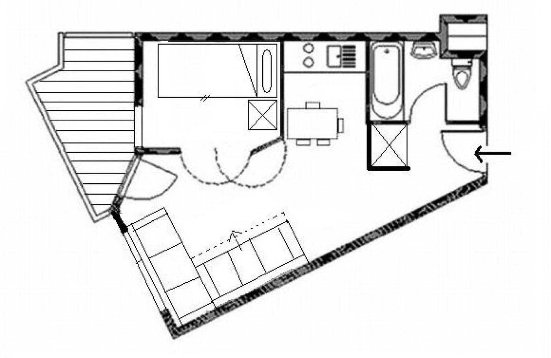 Residence Median - Appartement Lumineux - Proche Des Pistes - Balcon Mae-3124 Saint-Martin-de-Belleville Exterior foto